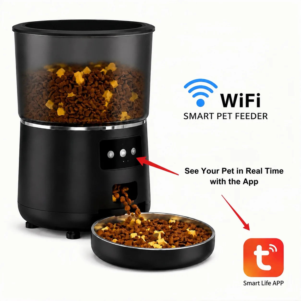 PawMeal Premium Smart Automatic Pet Feeder